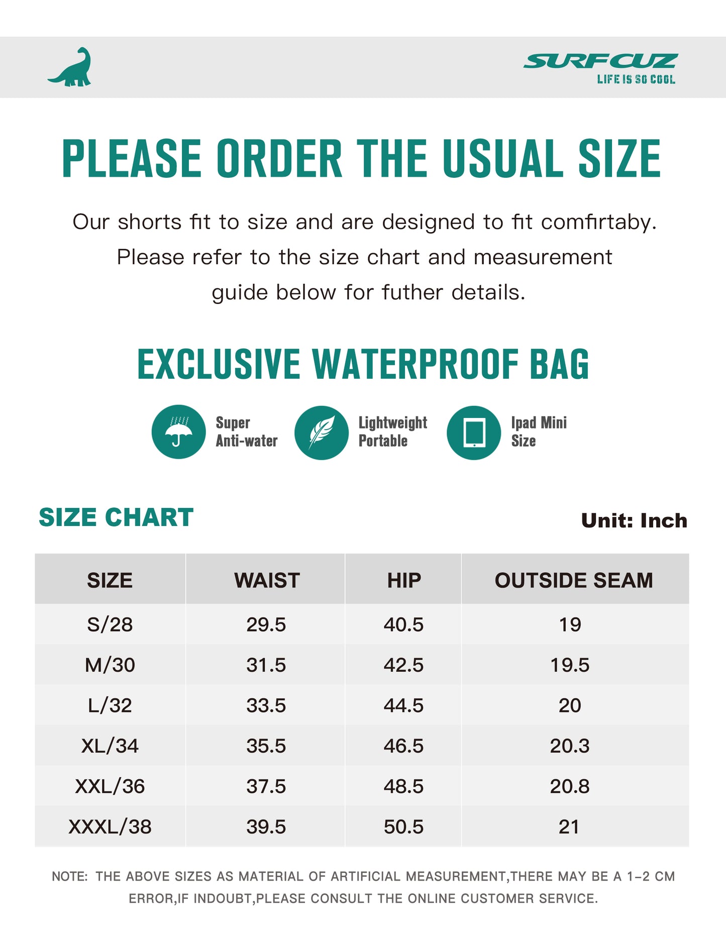 Traje de Baño Hombre - Estilo Boardshort - Diseño Tye Die