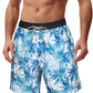 Traje de baño Hombre - Diseño estampado floral Palmeras - Secado rápido