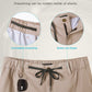 Short Casual Hombre color Beige, 12.7 cm de largo