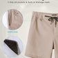 Short Casual Hombre color Beige, 12.7 cm de largo