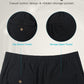 Short Casual Hombre color Negro, 12.7 cm de largo