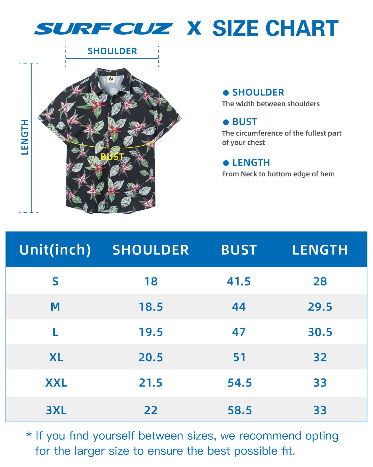 Camisa Guayabera Hombre - Diseño Hojas Tropical - color Negro