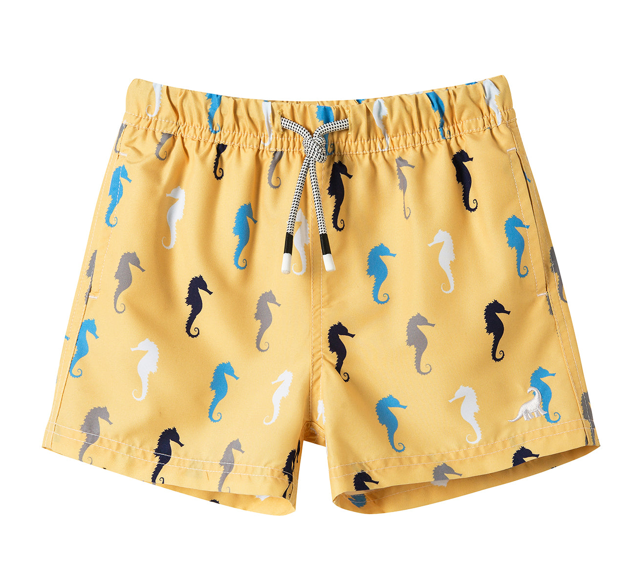 Little Boys Swim Trunks UPF 50+ Toddler Beach Shorts Yellow