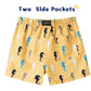 Little Boys Swim Trunks UPF 50+ Toddler Beach Shorts Yellow