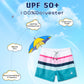 Traje de baño Niño - Diseño líneas rosadas - FPS 50+